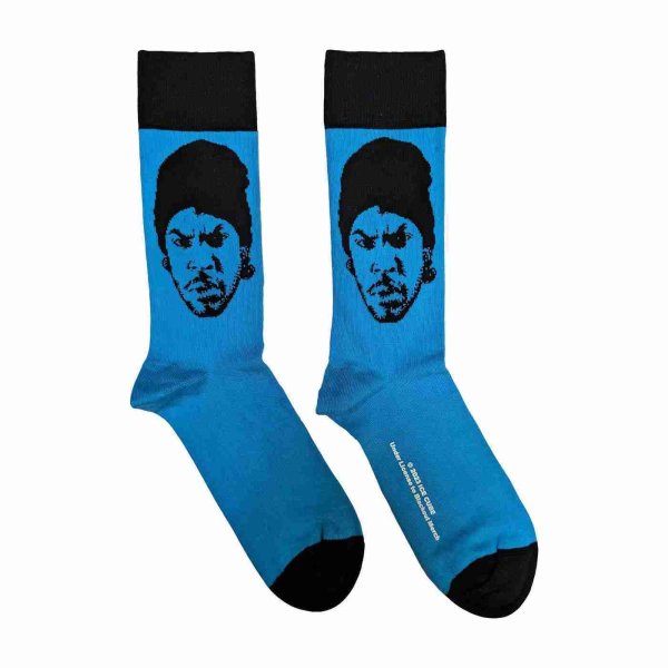 画像1: Ice Cube ソックス 靴下 アイス・キューブ Portrait BLUE (1)