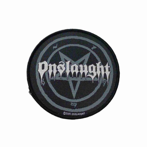 画像1: Onslaught パッチ／ワッペン オンスロート Pentagram (1)