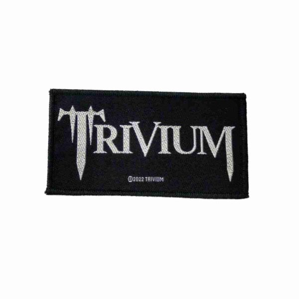 画像1: Trivium パッチ／ワッペン トリヴィアム Logo (1)