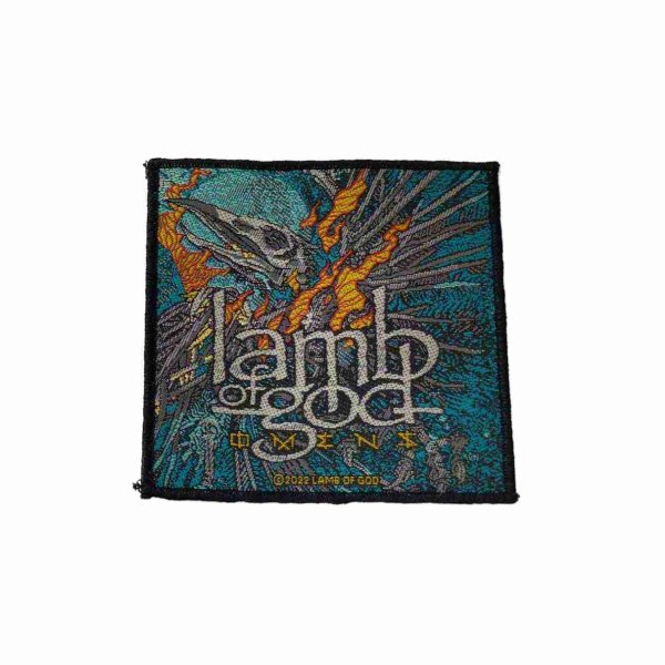 画像1: Lamb Of God パッチ／ワッペン ラム・オブ・ゴッド Omens (1)