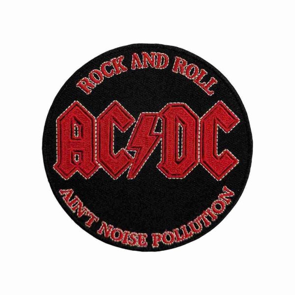 画像1: AC/DC アイロンパッチ／ワッペン エーシーディーシー Noise Polution (1)