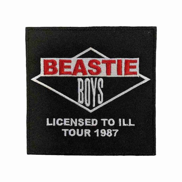 画像1: Beastie Boys アイロンパッチ／ワッペン ビースティ・ボーイズ Licensed To Ill Tour (1)