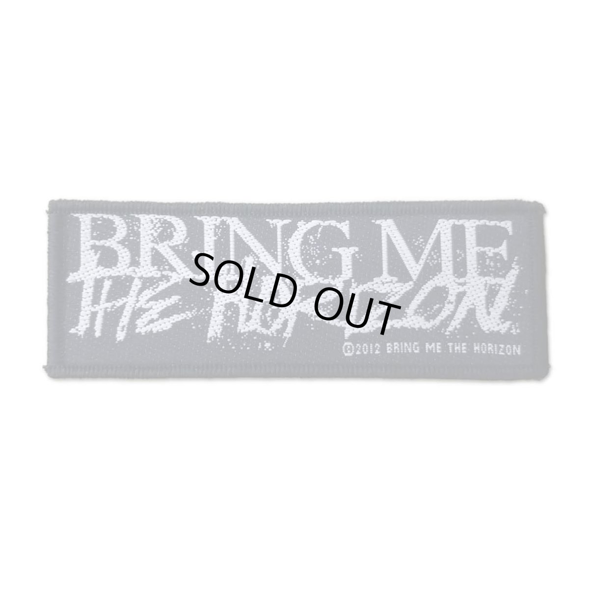 画像1: Bring Me The Horizon パッチ／ワッペン ブリング・ミー・ザ・ホライズン Horror Logo (1)