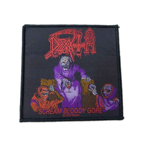 画像1: Death パッチ／ワッペン デス Scream Bloody Gore (1)