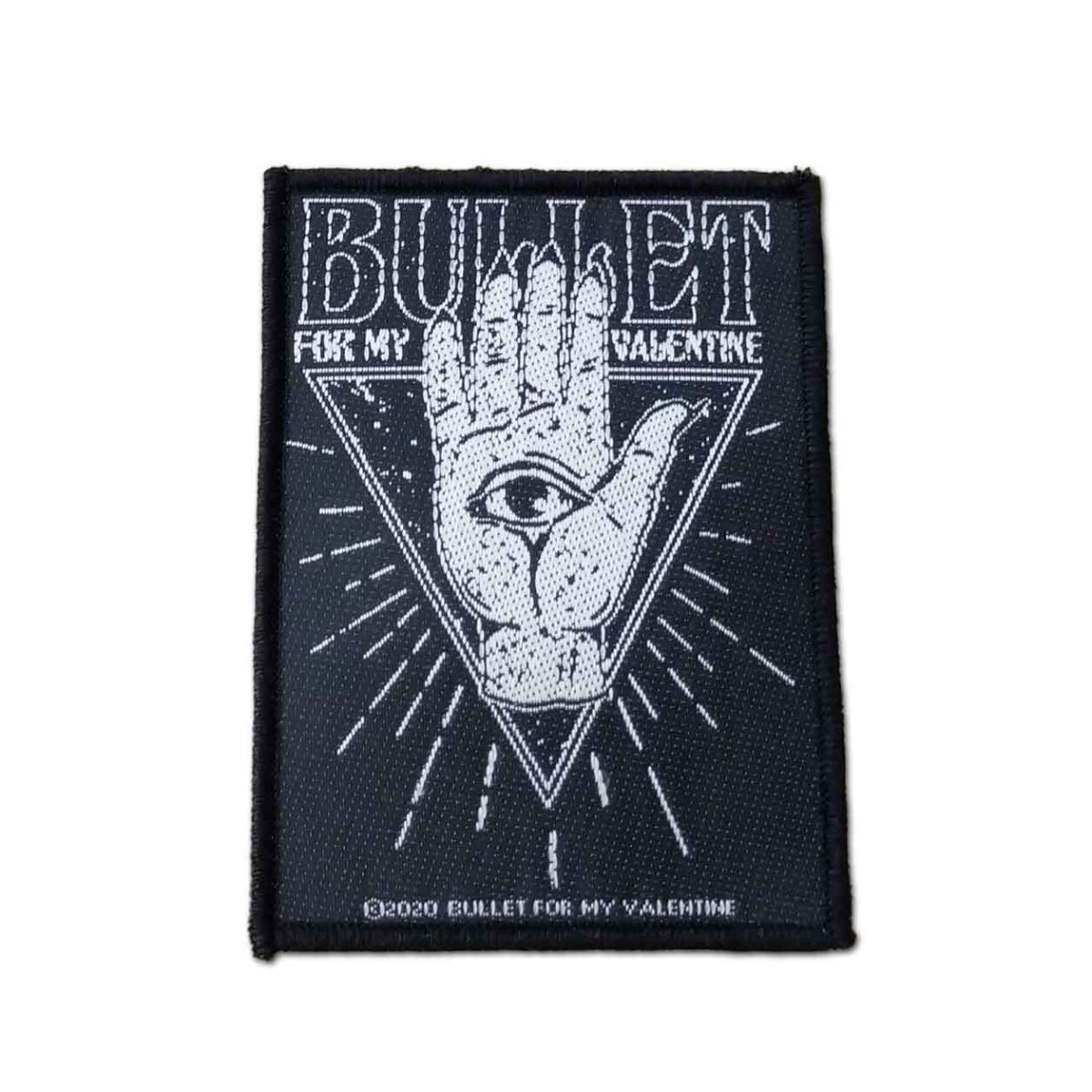 画像1: Bullet For My Valentine パッチ／ワッペン バレット・フォー・マイ・ヴァレンタイン All Seeing Eye (1)