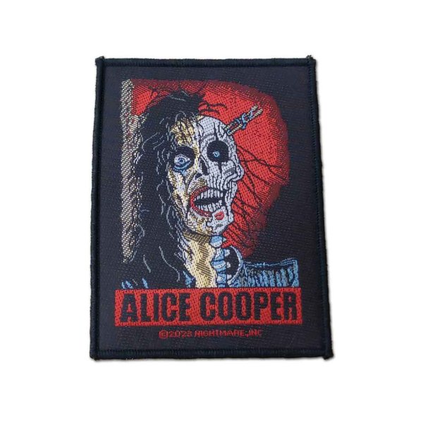 画像1: Alice Cooper パッチ／ワッペン アリス・クーパー Trashed (1)