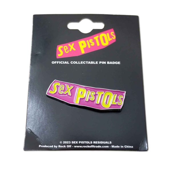 画像1: Sex Pistols ピンバッジ セックス・ピストルズ Classic Logo (1)