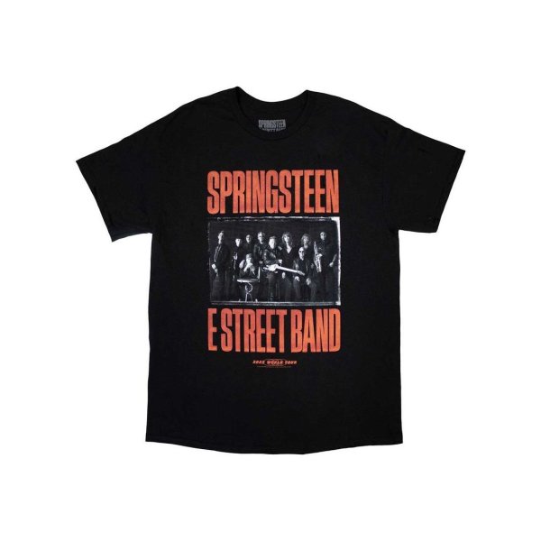 画像1: Bruce Springsteen バンドTシャツ ブルース・スプリングスティーン Band Photo [Back Print] (1)