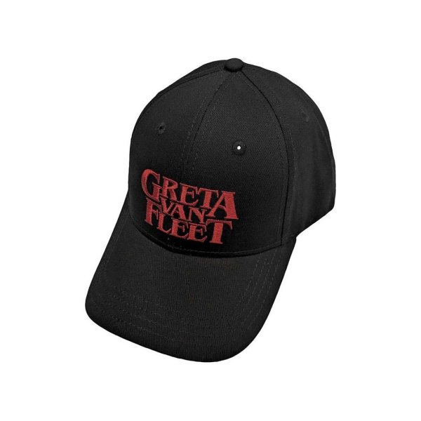 画像1: Greta Van Fleet スナップバックキャップ グレタ・ヴァン・フリート Red Logo (1)