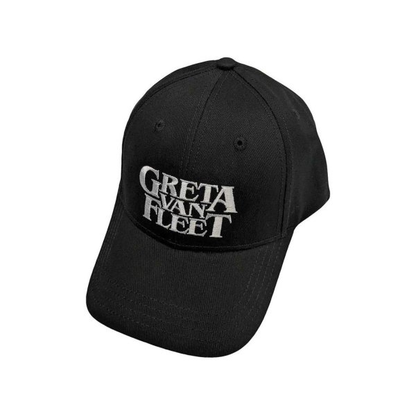 画像1: Greta Van Fleet スナップバックキャップ グレタ・ヴァン・フリート White Logo (1)