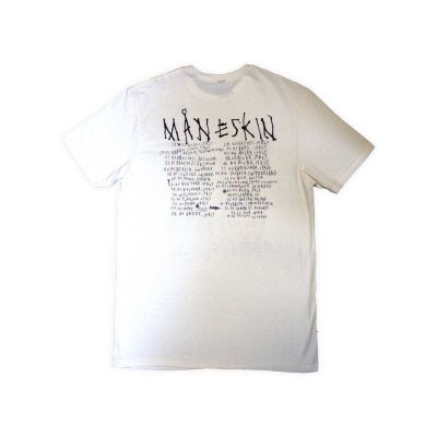 画像1: Maneskin バンドTシャツ マネスキン Loud Kids Tour [Back Print]