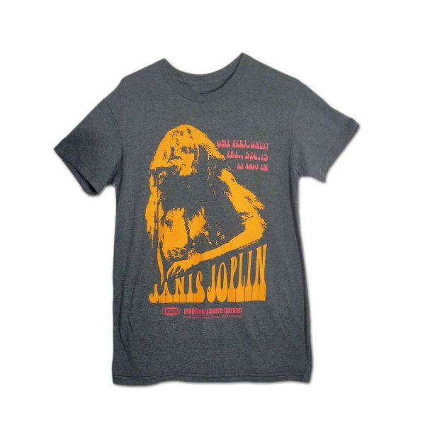 画像1: Janis Joplin Tシャツ ジャニス・ジョプリン Madison Square Garden (1)