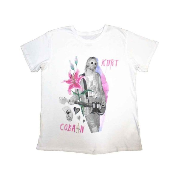 画像1: Kurt Cobain Tシャツ カート・コヴァーン Flower ニルヴァーナ Nirvana (1)