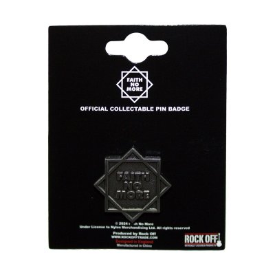画像1: Faith No More メタルピンバッジ フェイス・ノー・モア Star Logo