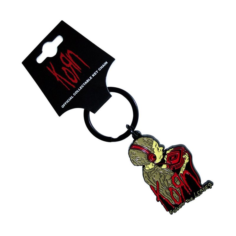 画像1: Korn メタルキーリング キーホルダー コーン Follow The Leader