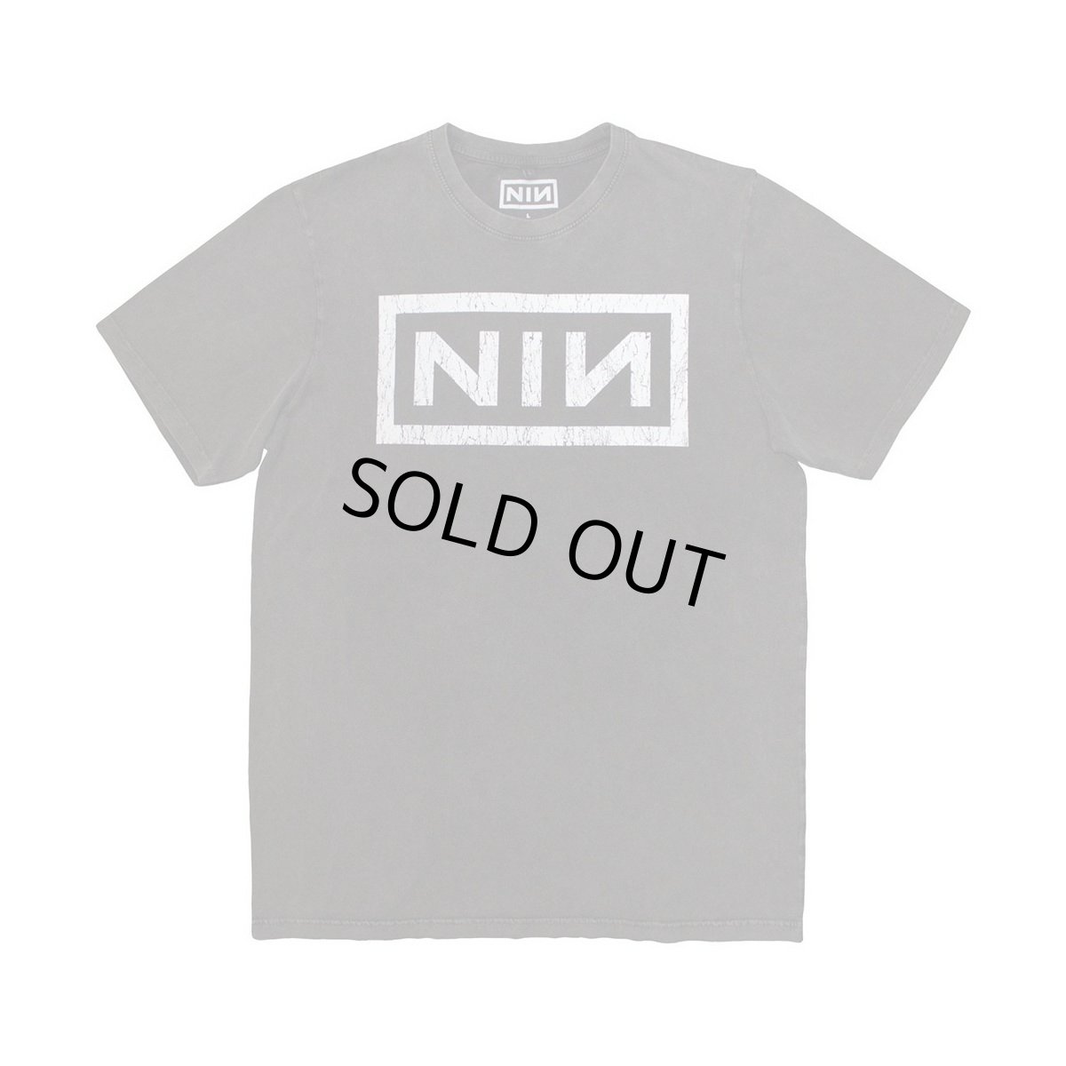 画像1: Nine Inch Nails バンドTシャツ ナイン・インチ・ネイルズ Classic Logo STONE WASH (1)