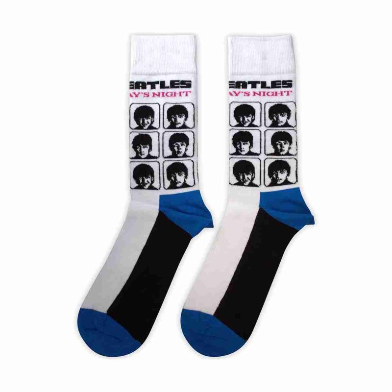 画像1: The Beatles ソックス 靴下 ザ・ビートルズ A Hard Day's Night Album
