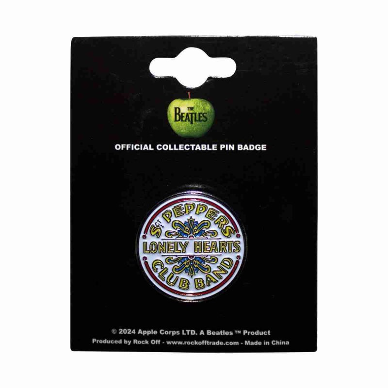 画像1: The Beatles メタルピンバッジ ザ・ビートルズ Sgt Pepper Drum