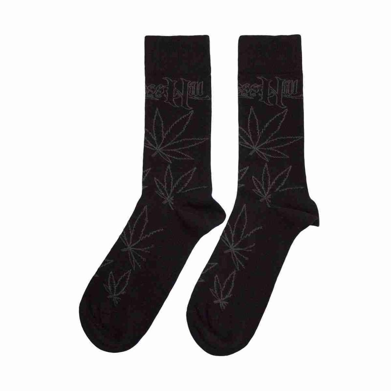 画像1: Cypress Hill ソックス 靴下 サイプレス・ヒル Leaf Pattern