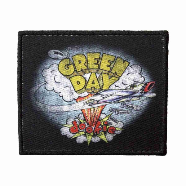 画像1: Green Day アイロンパッチ／ワッペン グリーン・デイ Dookie BLACK (1)