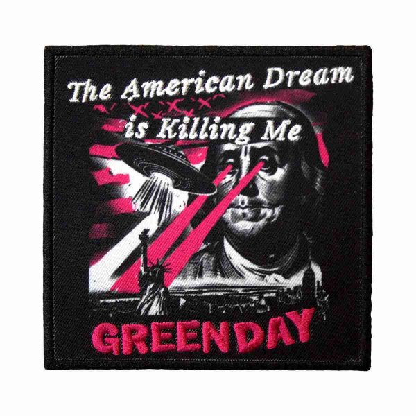 画像1: Green Day アイロンパッチ／ワッペン グリーン・デイ American Dream (1)