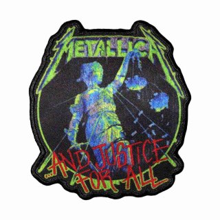 Metallica パッチ／ワッペン メタリカ And Justice For All - バンドT