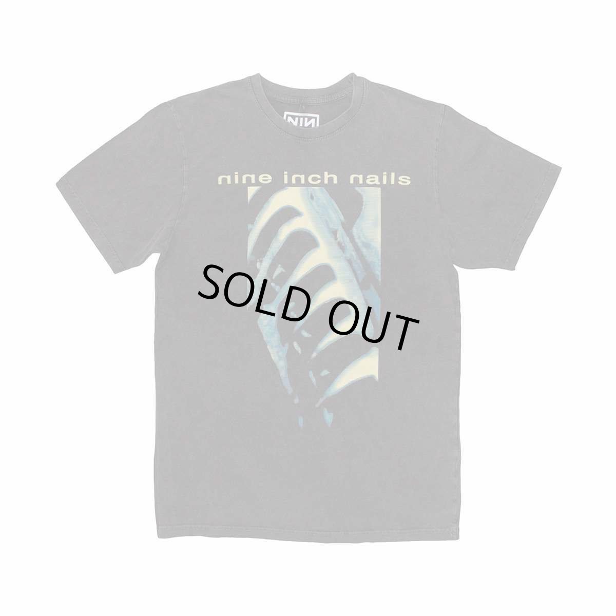 画像1: Nine Inch Nails バンドTシャツ ナイン・インチ・ネイルズ PHM & Text Logo STONE WASH (1)