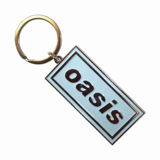 Oasis メタルキーリング キーホルダー オアシス Definitely Maybe