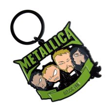 画像1: Metallica メタルキーリング キーホルダー メタリカ Since 1981 Heads (1)