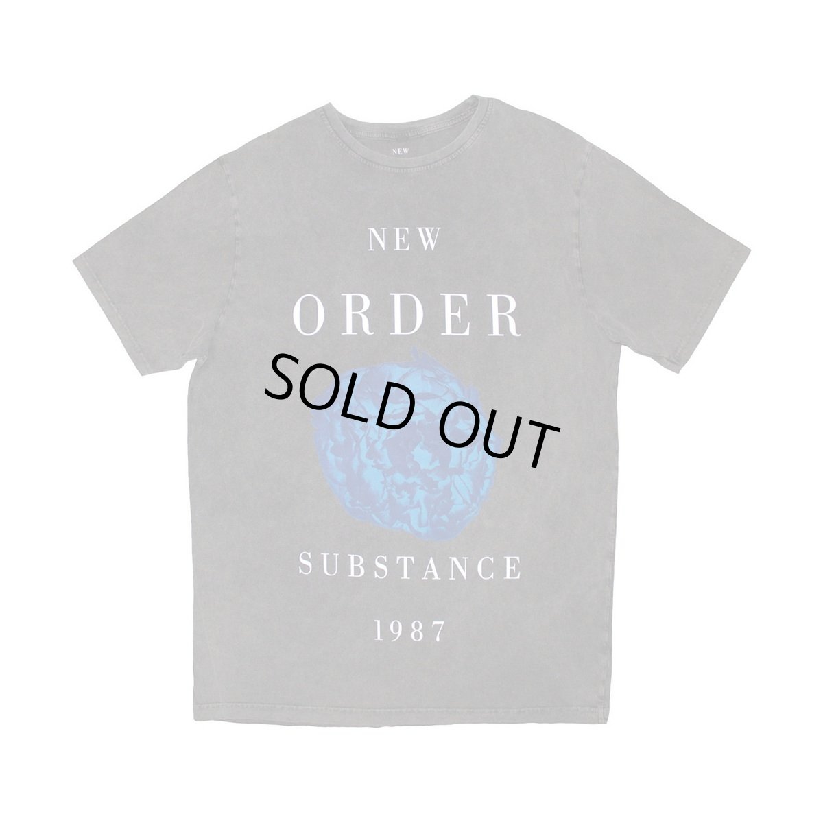 画像1: New Order バンドTシャツ ニューオーダー Substance 1987 STONE WASH (1)
