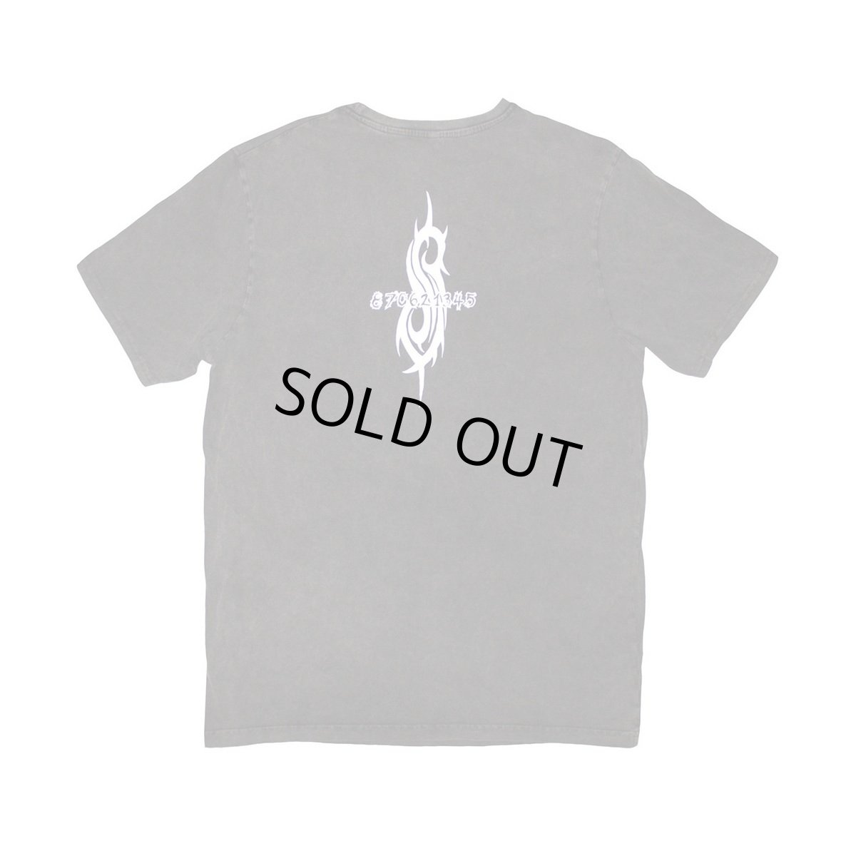 画像2: Slipknot バンドTシャツ スリップノット Album Splatter STONE WASH [Back Print] (2)