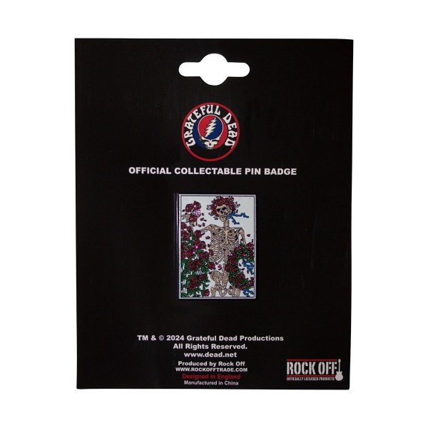 画像2: Grateful Dead メタルピンバッジ グレイトフル・デッド Bertha Squar (2)