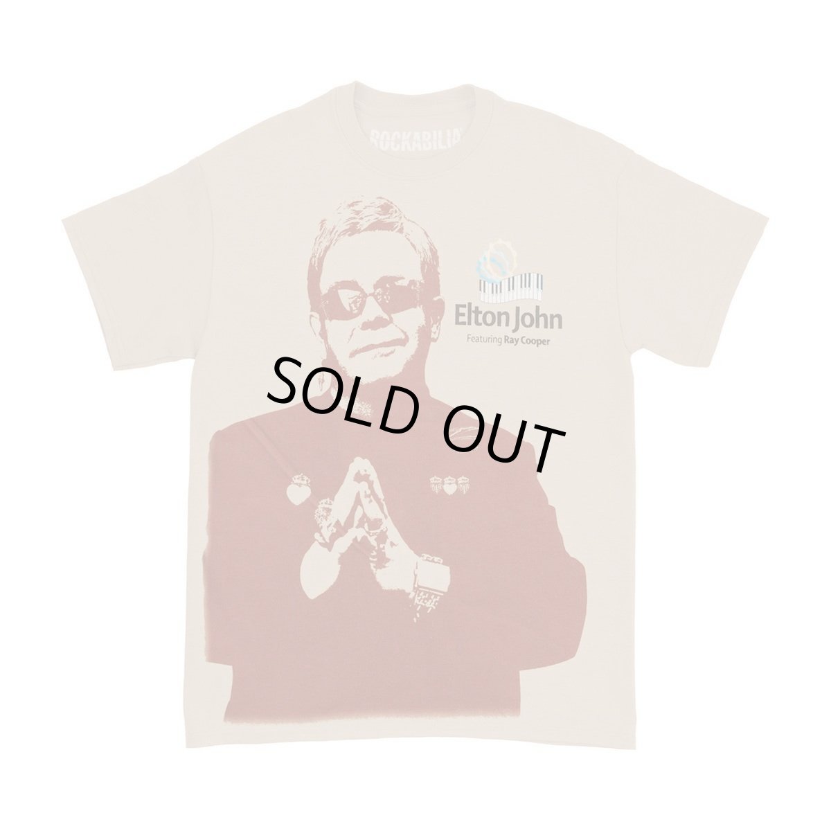 画像1: Elton John Tシャツ エルトン・ジョン 2010 World Tour [Back Print] (1)