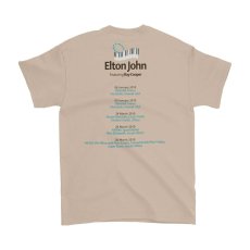画像2: Elton John Tシャツ エルトン・ジョン 2010 World Tour [Back Print] (2)