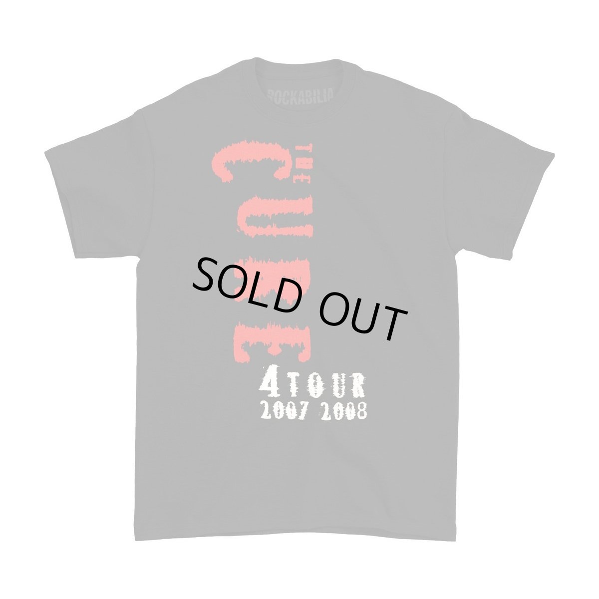 画像1: The Cure バンドTシャツ ザ・キュアー 4 Tour 2007/2008 [Back Print] (1)