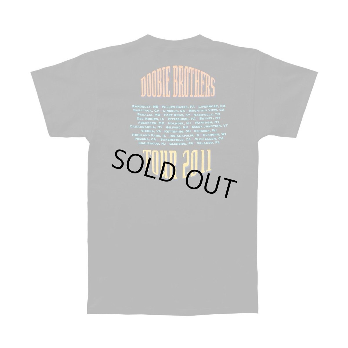 画像2: Doobie Brothers バンドTシャツ ドゥービー・ブラザーズ Wings 2011 Tour (2)