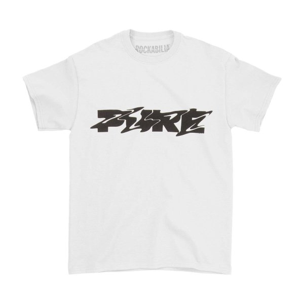 画像1: Lorde Tシャツ ロード Small Pure Logo On White (1)