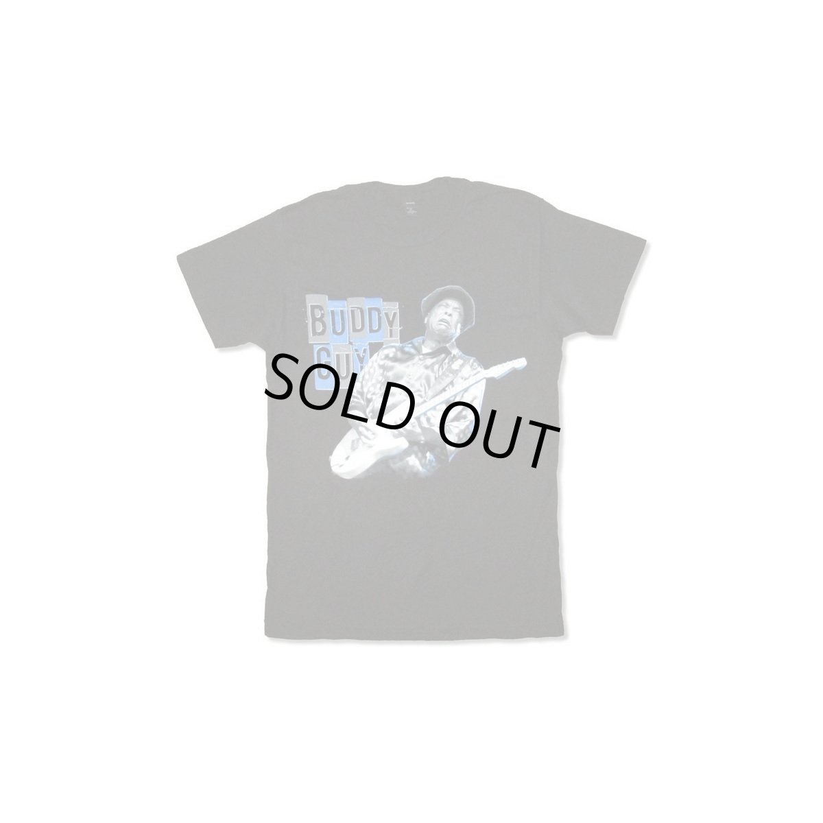 画像1: Buddy Guy Tシャツ バディ・ガイ Playing Guitar Photo [Back Print] (1)