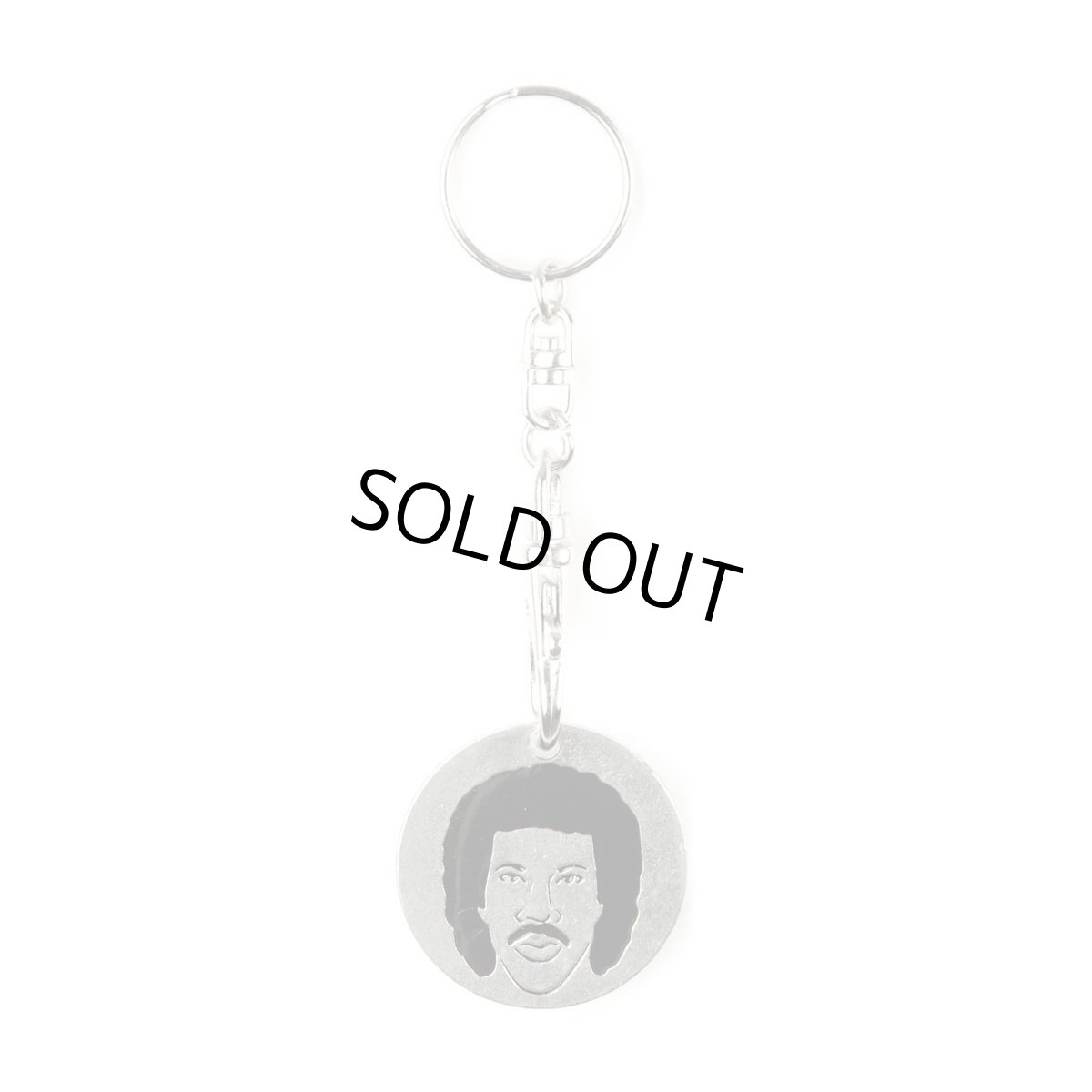 画像1: Lionel Richie メタルキーチェイン キーホルダー Signature Logo (1)
