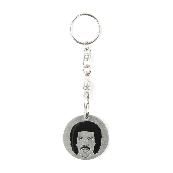 画像1: Lionel Richie メタルキーチェイン キーホルダー Signature Logo (1)