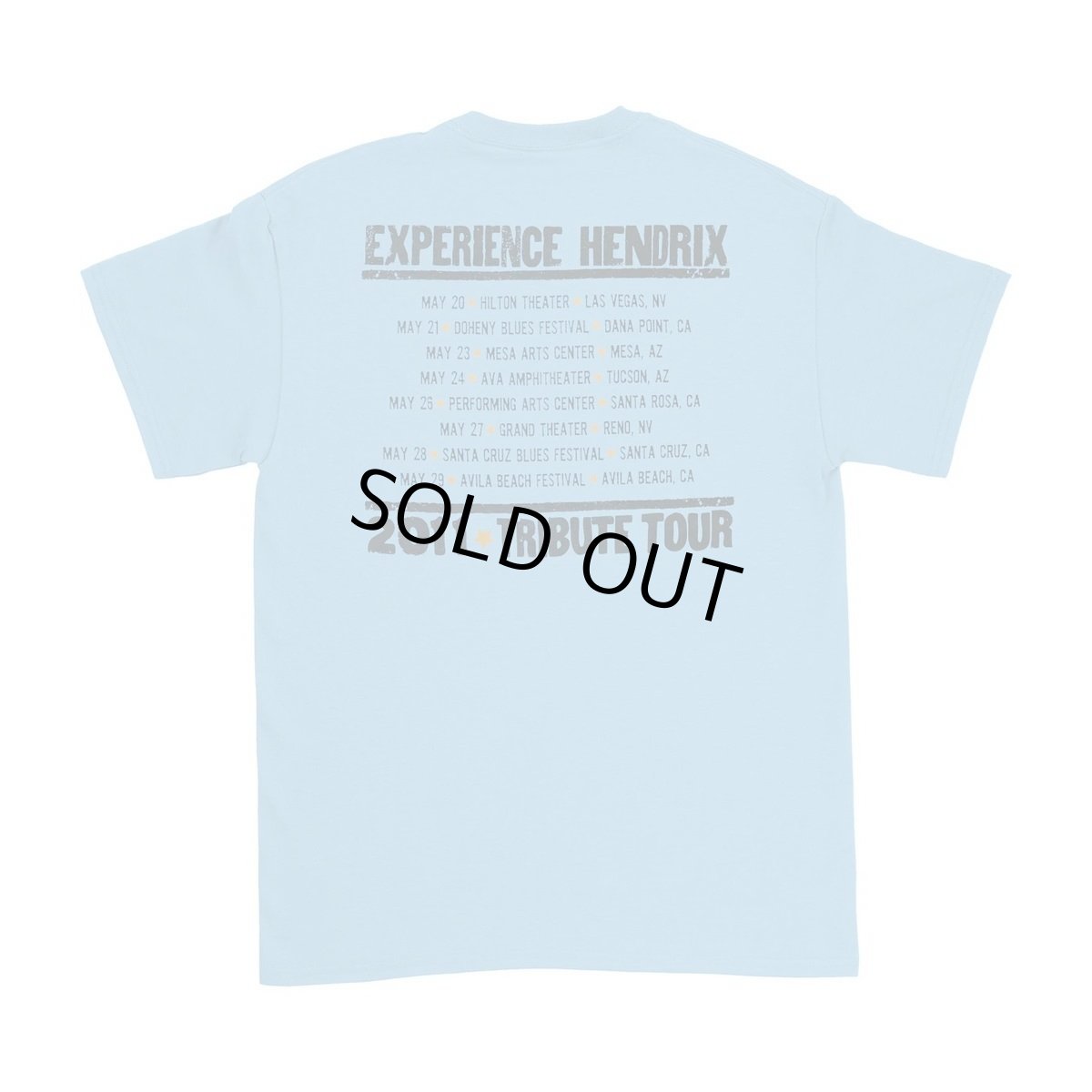 画像2: Jimi Hendrix バンドTシャツ ジミ・ヘンドリックス Power Of Soul 2011 Tribute [Back Print] (2)