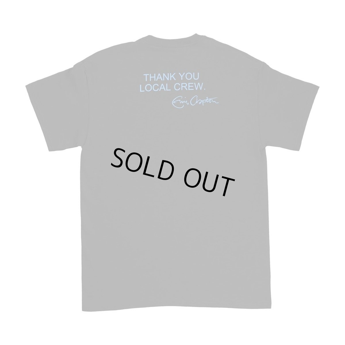 画像2: Eric Clapton Tシャツ エリック・クラプトン Crew 2001 Tour [Back Print] (2)