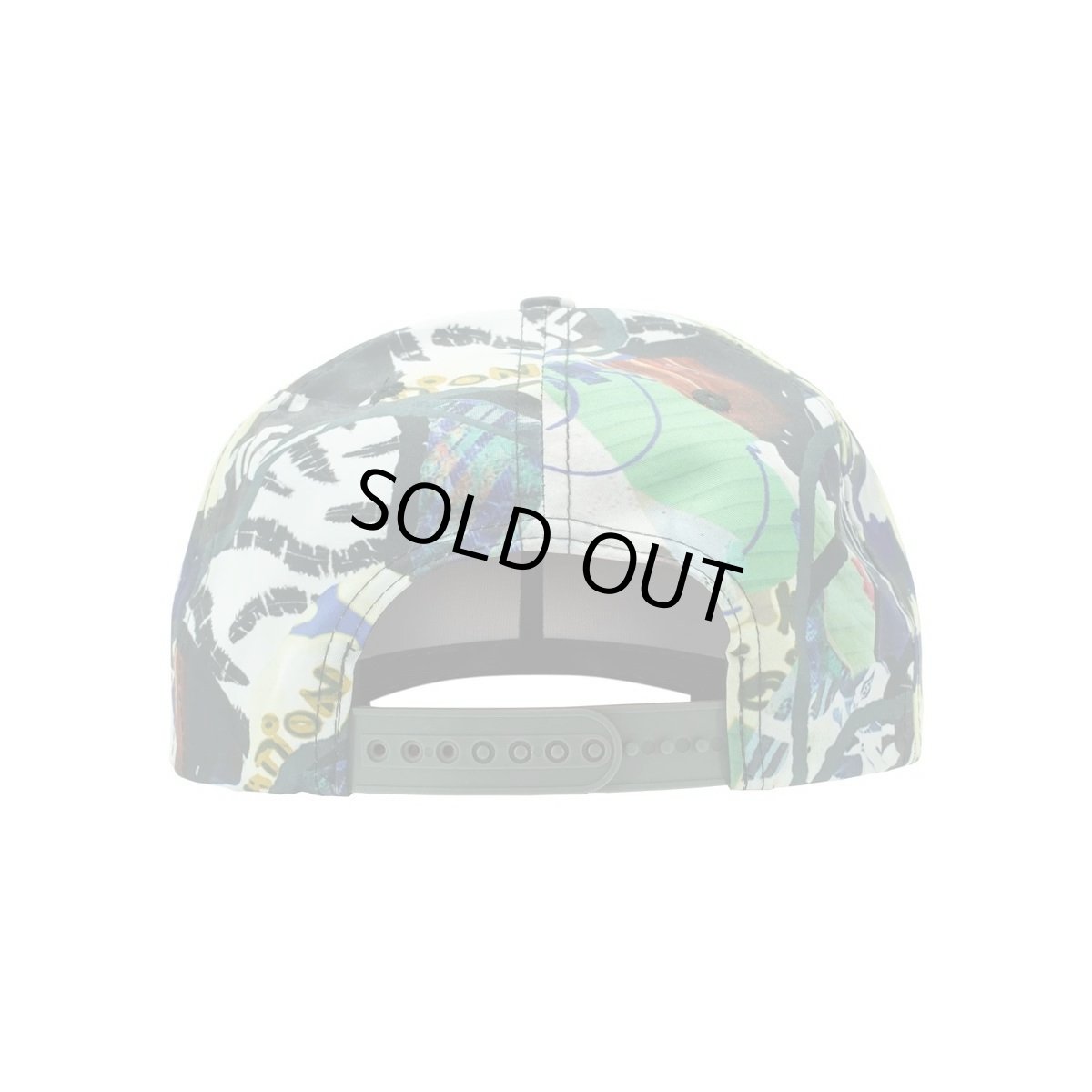 画像2: Lauryn Hill フラットビルスナップバックキャップ Allover Print MLH Misedu World Tour 2018 (2)