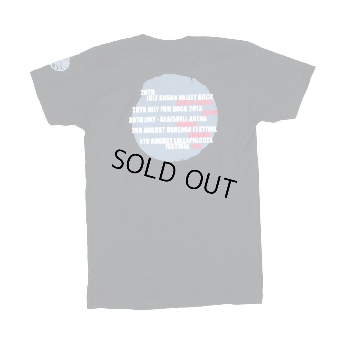 画像2: The Cure バンドTシャツ ザ・キュアー  Great Circle 2013 Tour [Back Print] (2)