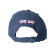 画像2: Bryan Adams アジャスタブルキャップ ブライアン・アダムス Baseball Logo 2001 Tour (2)