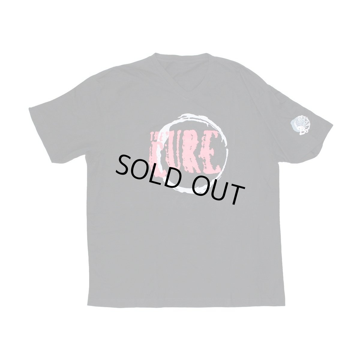画像1: The Cure バンドTシャツ ザ・キュアー The Great Circle Tour 2013 V-Neck [Back Print] (1)