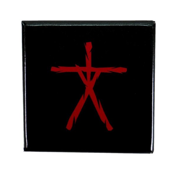 画像1: Blair Witch Project スクエアバッジ ブレア・ウィッチ・プロジェクト Red Symbol (1)