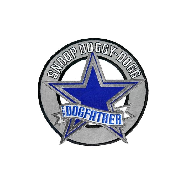 画像1: Snoop Doggy Dogg アイロンバックパッチ／ワッペン  スヌープ・ドギー・ドッグ Doggfather (1)