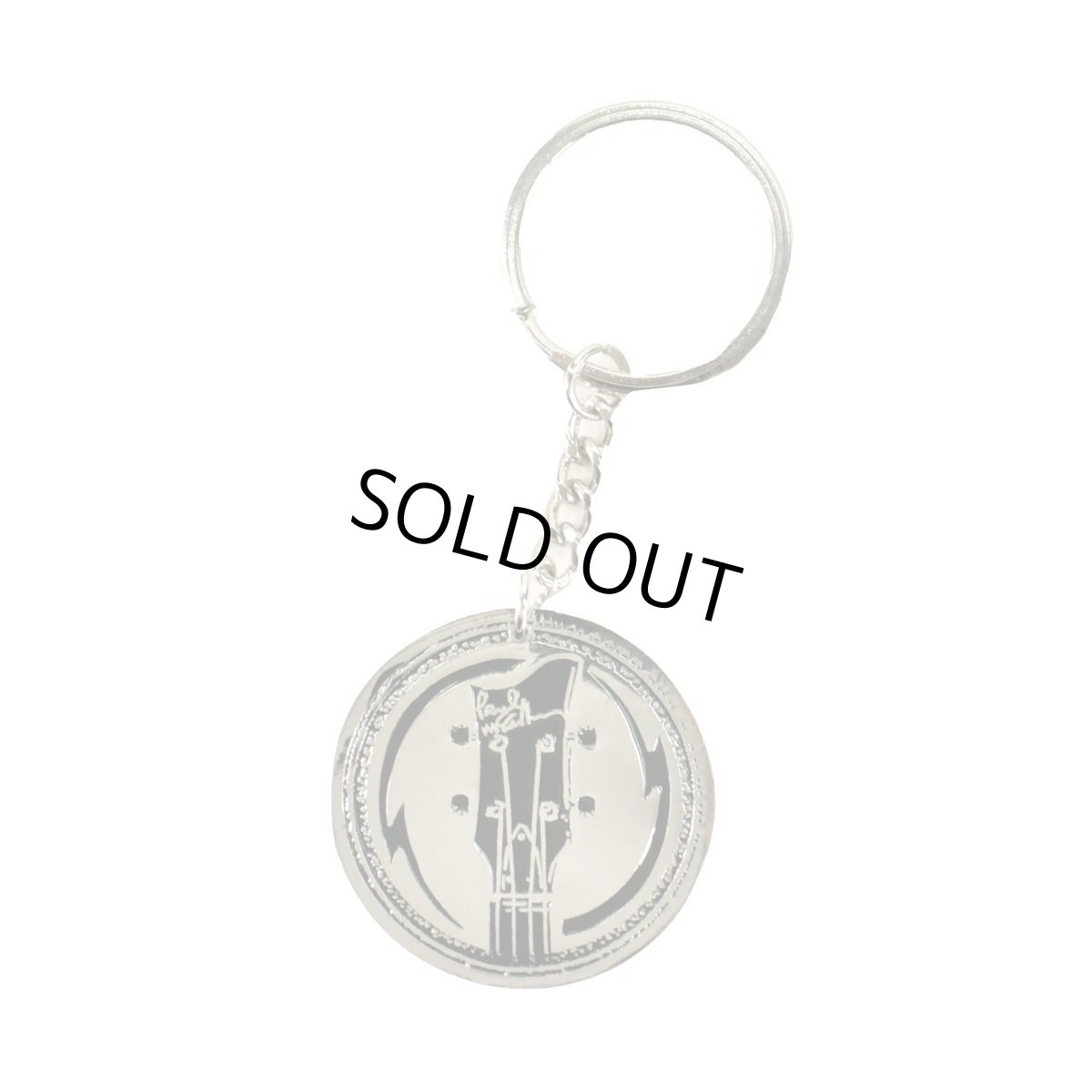 画像1: Paul McCartney メタルキーチェイン キーホルダー ポール・マッカートニー On The Run Tour 2011 Guitar Head (1)