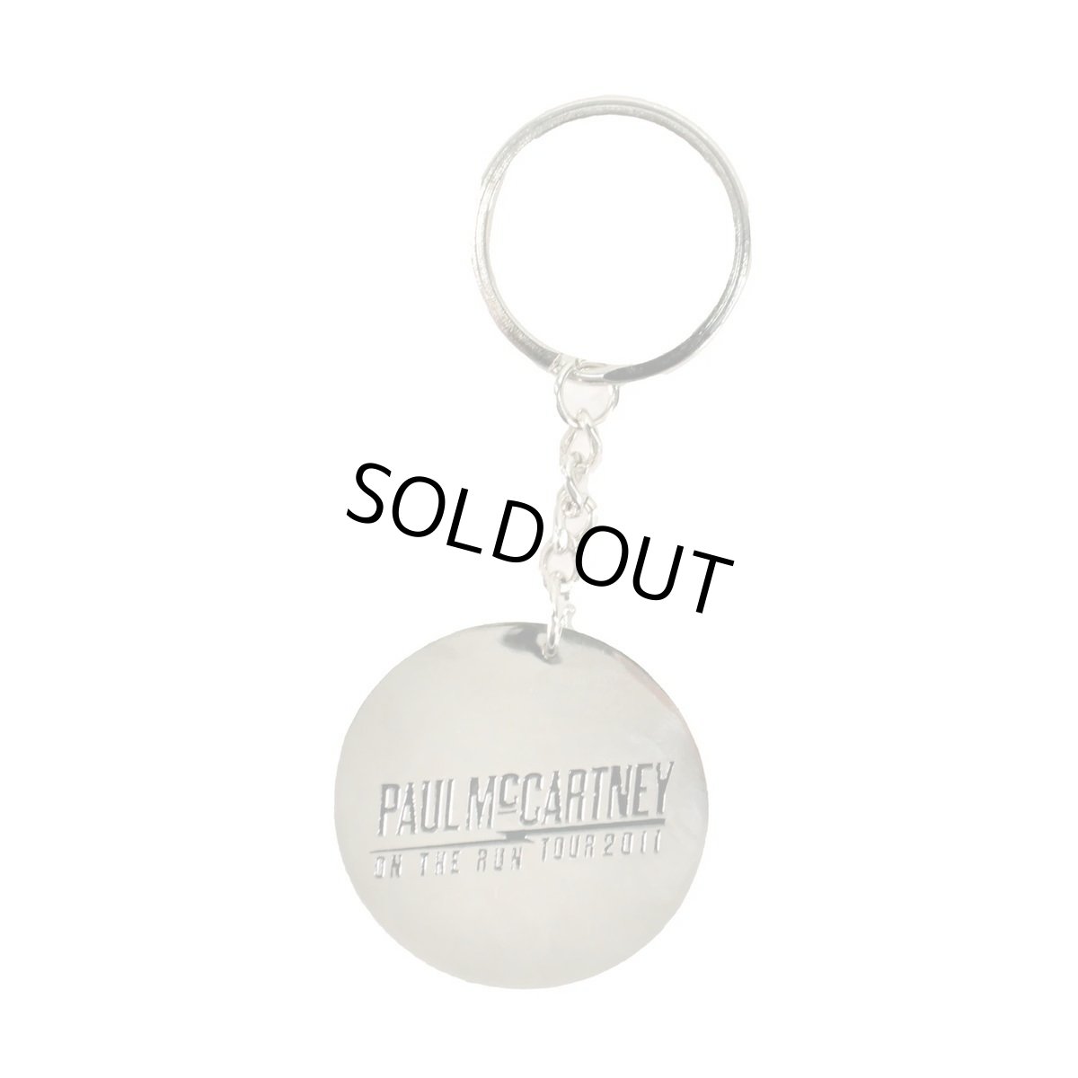 画像2: Paul McCartney メタルキーチェイン キーホルダー ポール・マッカートニー On The Run Tour 2011 Guitar Head (2)